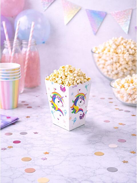 Parti Adresi Temalı Patlamış Mısır Kutusu 8'Li - S000501123-20063