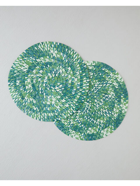 English Home Spinora Kağıt 2'li Amerikan Servis 38 cm Yeşil - S000530899-18194