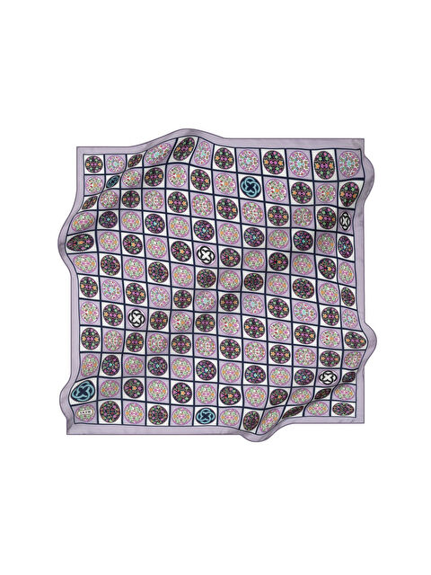 AKER 90X90 İpek Krep Saten Eşarp - S000479748-37444