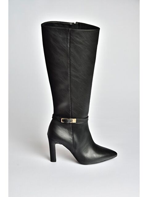 Fox Shoes Siyah Kadın Çizme V404020709 - S000464465-19351