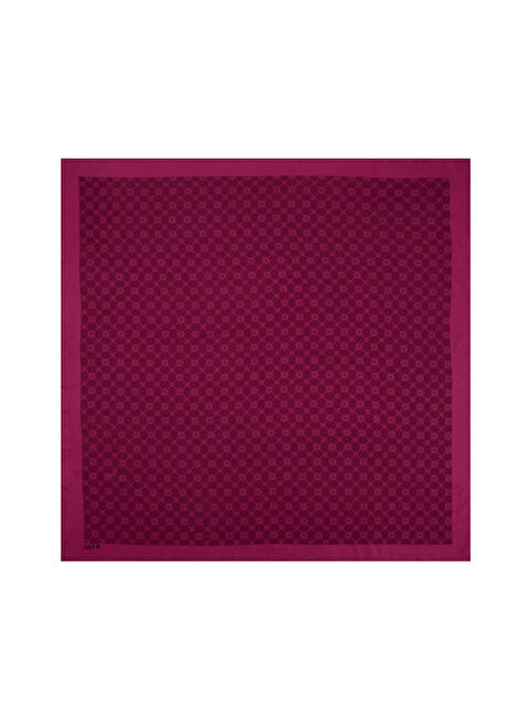 AKER 100X100 1090500 Elegance Monogram Eşarp - S000474557-20036
