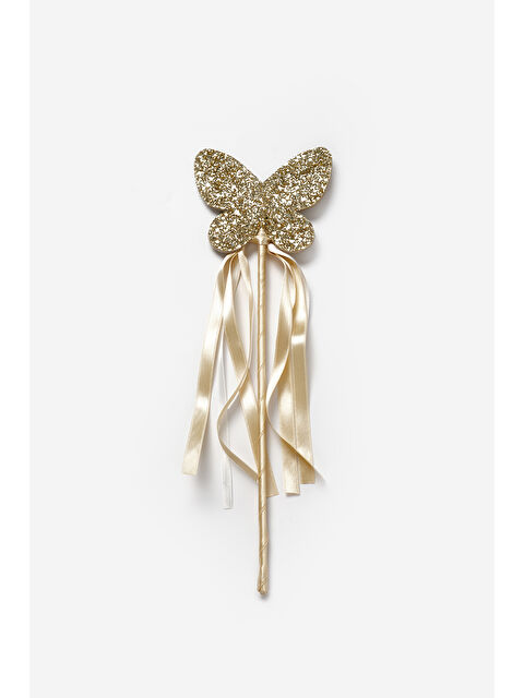 Le Mabelle Altın Kelebek Figürlü Püsküllü Parti Asası - S000493110-20076