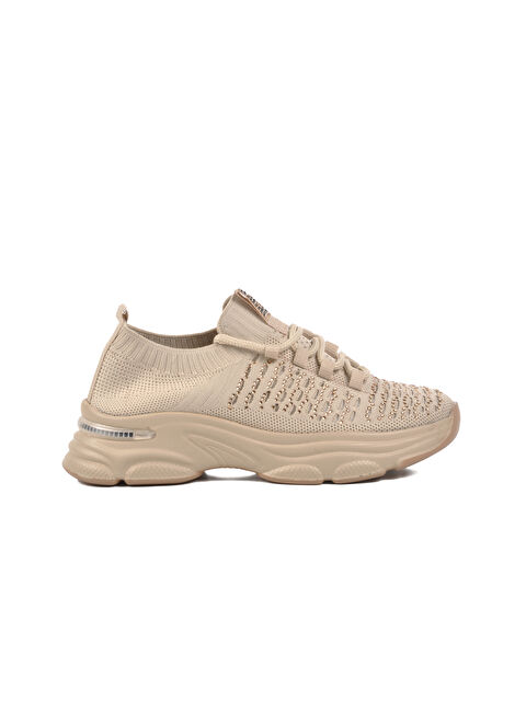 Walkway Bej Triko Hafif Kadın Spor Ayakkabı Lexa 130 G - S000373608-19927