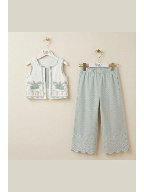 Cantoy Bohem Stil Pineapple & Palm Çocuk Takımı