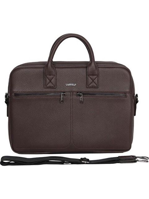 Cambridge Polo Club Suni Deri Evrak Çantası Kahverengi PLEVR50073 - S000232408-19413