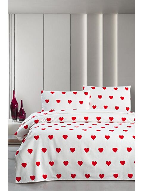 Mulberry Hamlet Tek Kişilik Çarşafı Lastikli Pike Yatak Örtüsü 170 x 230