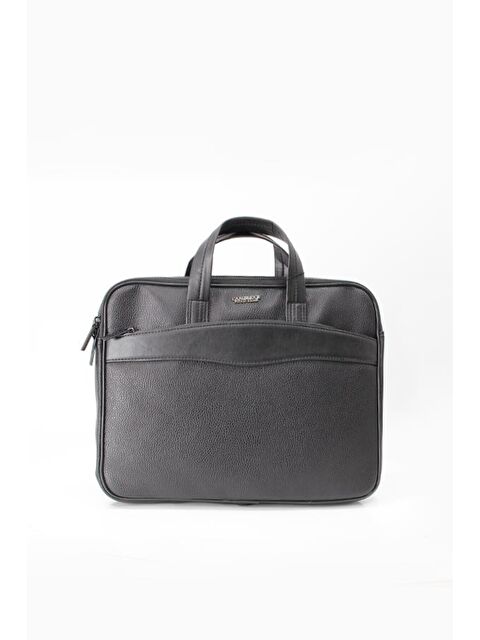 Cambridge Polo Club Suni Deri Evrak Çantası Siyah PLEVR50088 - S000232403-19351