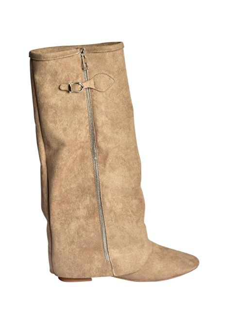 Fox Shoes Vizon Kadın Çizme V380526402 - S000464448-26429