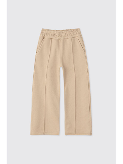 Panço Kız Çocuk Bej Eşofman Altı - S000510554-19928