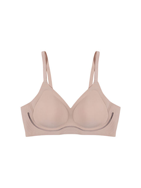 Koza İç Giyim Balensiz Lazer Dilim Detaylı Dekolte Çapraz Tüllü Dikişsiz Sütyen - S000526435-19966