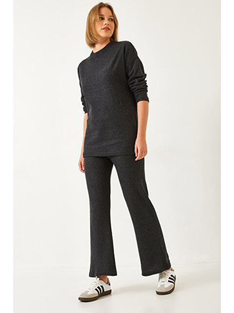 SHADE Kadın Bisiklet Yaka Basic Alt-Üst Takım - S000290823-33408