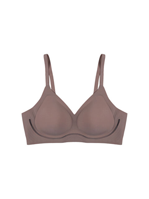 Koza İç Giyim Balensiz Lazer Dilim Detaylı Dekolte Çapraz Tüllü Dikişsiz Sütyen - S000526435-19413