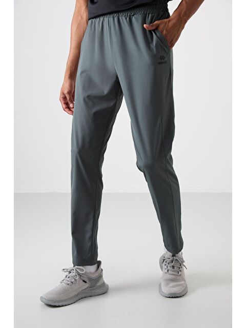 Tommylife Haki Polyester İnce Yumuşak Comfort Fit Erkek Eşofman Alt - 82119 - S000197496-18547