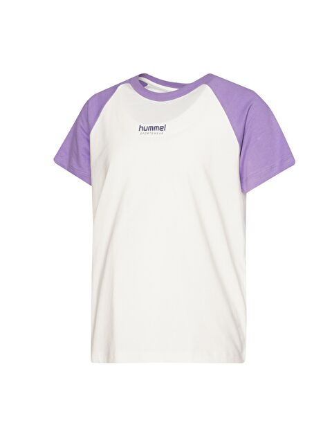 Hummel Rio Erkek Çocuk Mor Yuvarlak Yaka Tişört - S000343956-20042