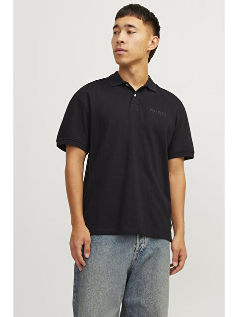Jack & Jones Originals Jorfrederiksberg %100 Pamuk Regular Fit Düğmeli Polo Yaka Erkek Tişört 12263111 - S000355574-19351