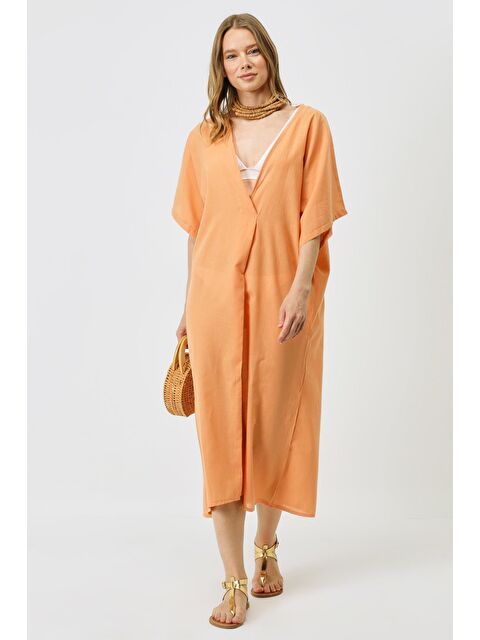 C&City Pareo Plaj Elbisesi 22328 Kavun İçi - S000216039-20013