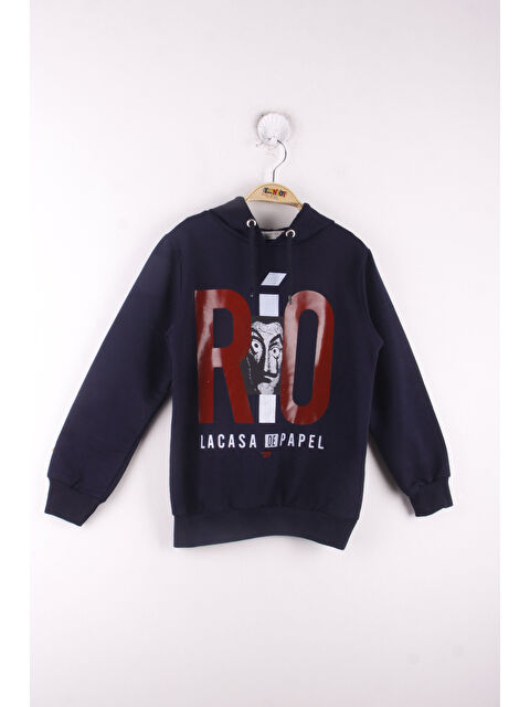 Toontoykids Erkek Çocuk La Casa Baskılı Sweatshirt