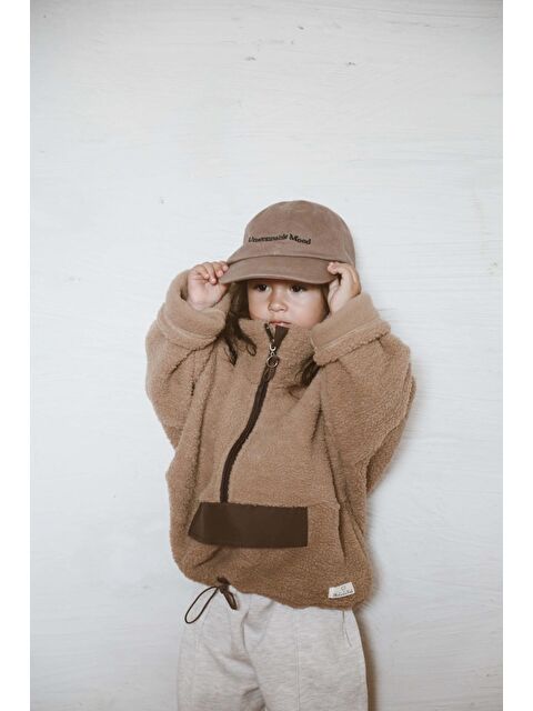 Oh La La Koala For Little Ones Sütlü Kahve Wellsoft Yarım Fermuar Çocuk Mont 1-6 Yaş - S000425135-4280