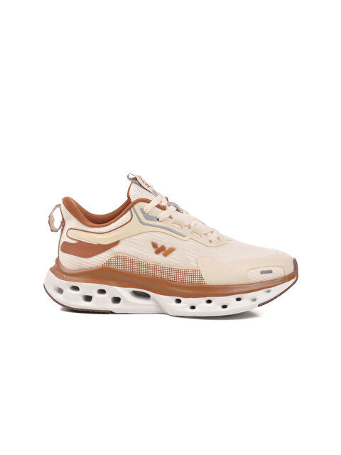 Walkway Bej Memory Foam Hafif Fileli Kadın Spor Ayakkabı Nora G - S000367833-19927
