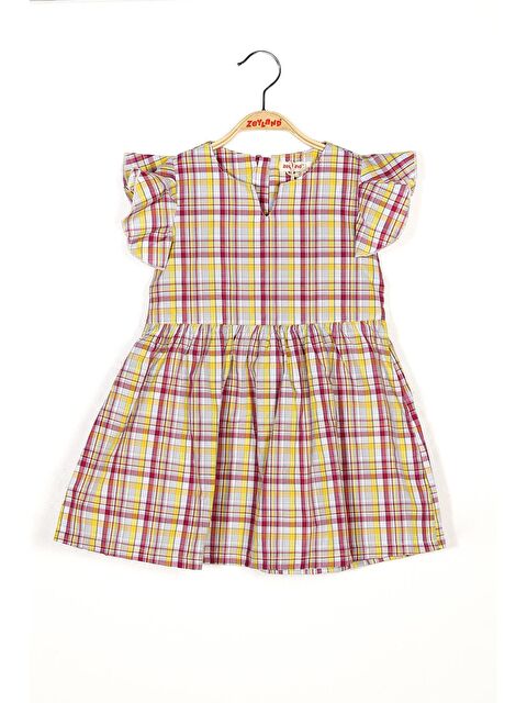 ZEYLAND Kız Çocuk Desenli Dokuma Elbise - S000315034-20072