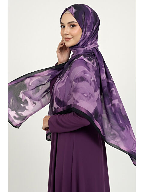 Tofisa Fluenn Aura Serisi Pamuk Şal Mor - 28001-MOR - S000474459-20042