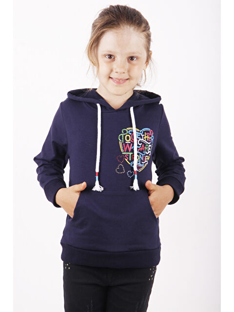 Toontoykids Kız Çocuk Stronger Baskılı Sweatshirt