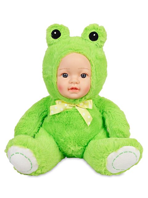 Halley Oyuncak Bebek Yüz Pelüş Oyuncaklar - Yeşil