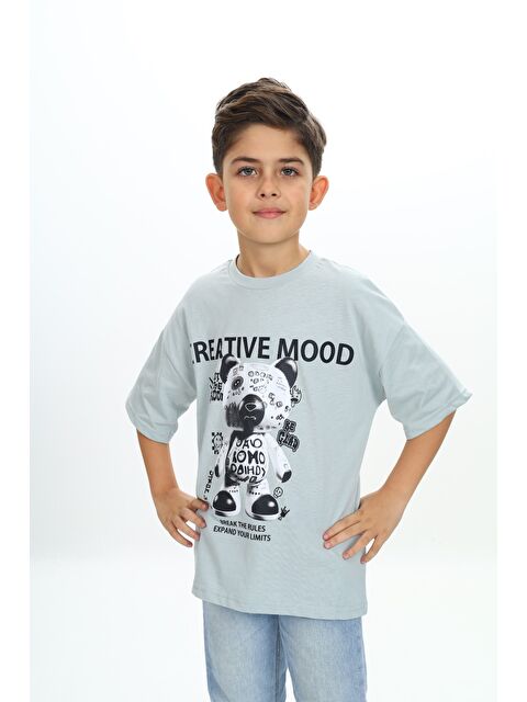 Toontoykids Erkek Çocuk Creatıve Mood Baskılı Tişört - S000393425-18194