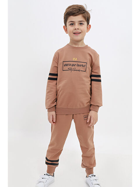 Toontoykids Erkek Çocuk Baskılı Eşofman Takım - S000413059-19413