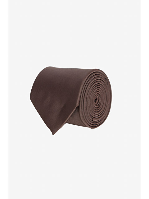 Altınyıldız Classics Erkek Kahverengi Desensiz Kravat