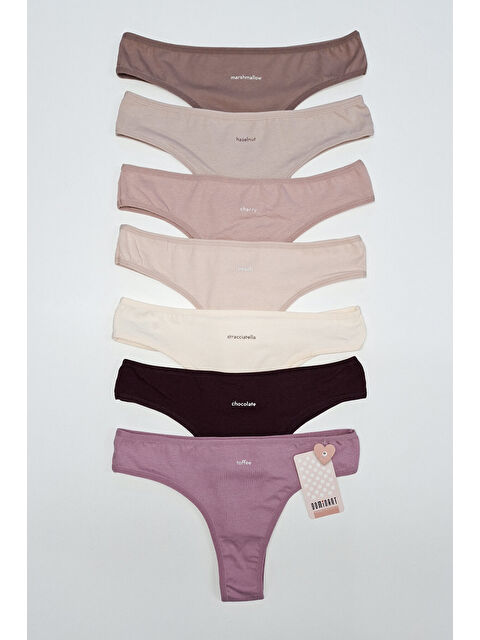 Dominant Kadın Pamuklu Külot 7'li Paket