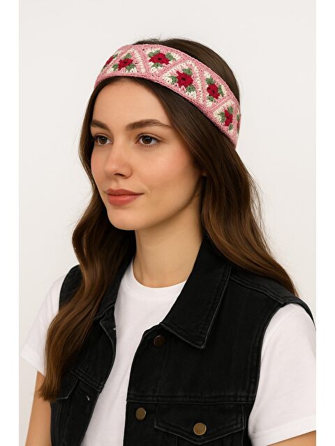 New Obsessions Tığ Örgülü Soft Saç Bandı - S000427505-20024