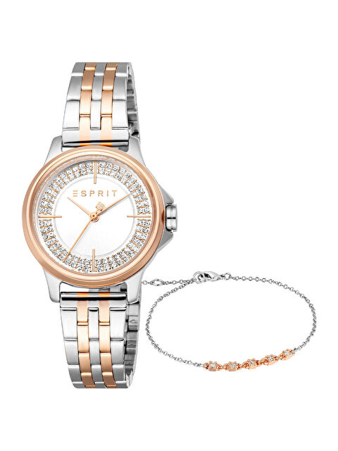 Esprit ES1L432M0085 Kadın Kol Saati ve Bileklik Seti - S000481367-24196