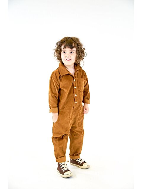 Catz Kids Kadife  Yakalı ve 3 Cepli Tulum - S000125359-26430