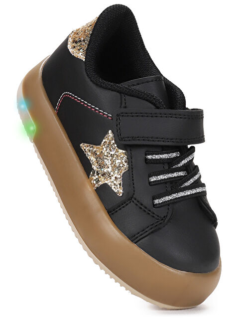 Kiko Kids Rena Günlük Cırtlı Işıklı Kız Bebek Spor Ayakkabı - S000445425-37420