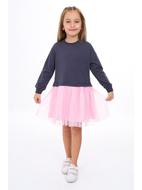 Toontoykids Kız Çocuk Tüllü Elbise - S000290433-20024