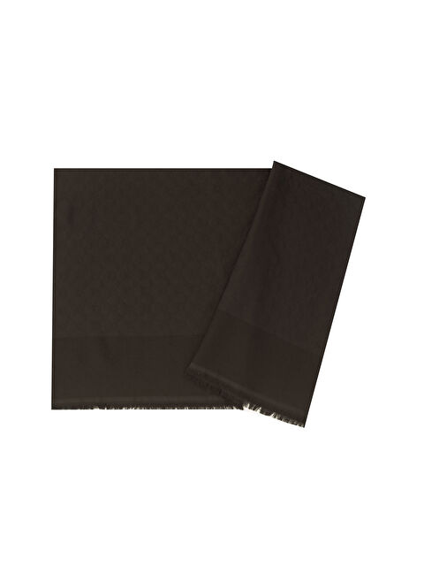 AKER 75X190 Cm 1090100 Elegance Monogram Şal - S000479521-19351