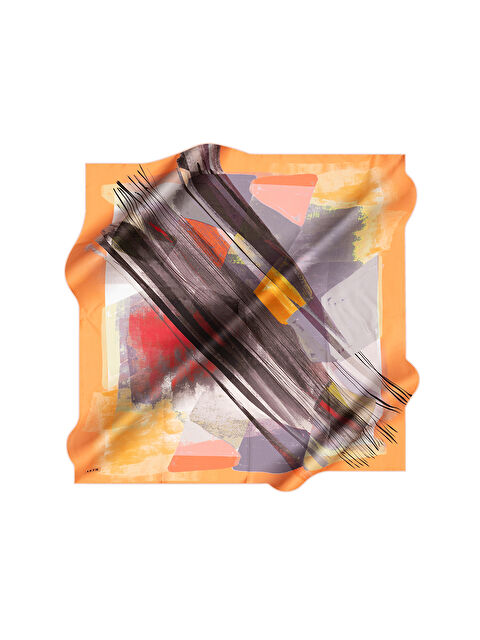 AKER İpek Krep Saten Eşarp - S000479758-37444