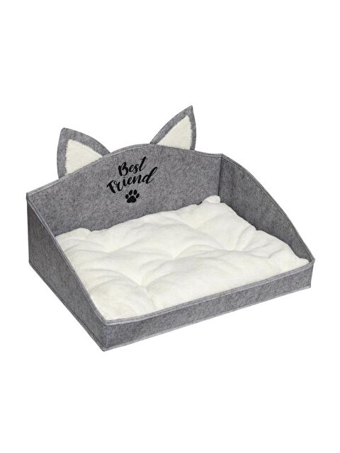 Çeyiz Diyarı Kedi Köpek Yatağı Gri - S000496877-20600