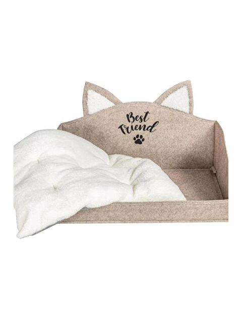 Çeyiz Diyarı Kedi Köpek Yatağı Kahve - S000496878-19413