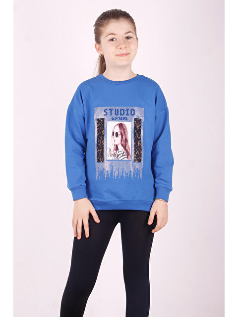 Toontoykids Kız Çocuk Studio Baskılı Sweatshirt - S000421744-23710