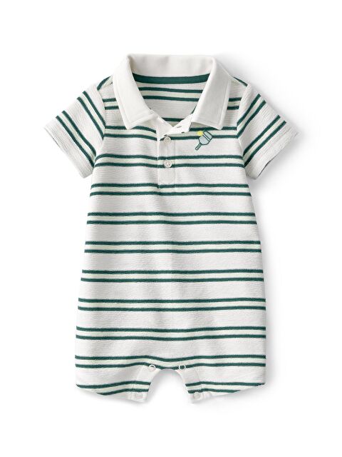 Carter's Erkek Bebek Kısa Tulum 3 Ay-24 Ay Yeşil