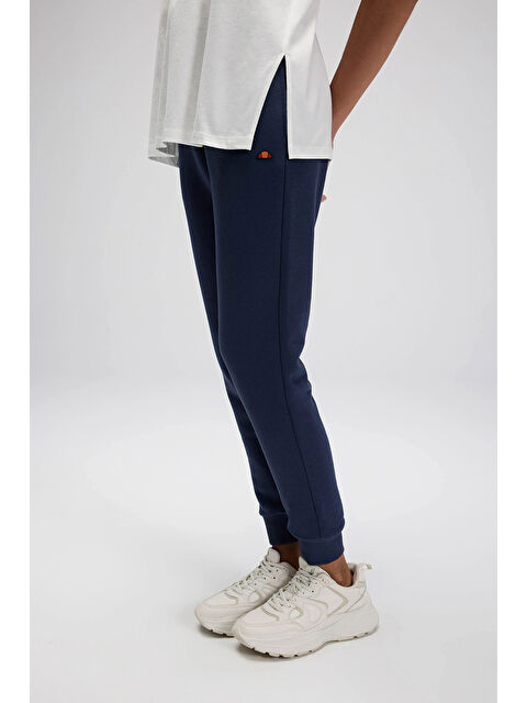 Ellesse Pamuklu Regular Fit Normal Bel Ribanalı Paça Kadın Eşofman Altı EF555-NV - S000531205-21164