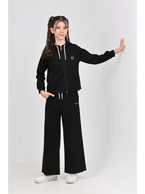 Toontoykids Kız Çocuk Minimalizm Baskılı Eşofman Takım - S000421751-19351