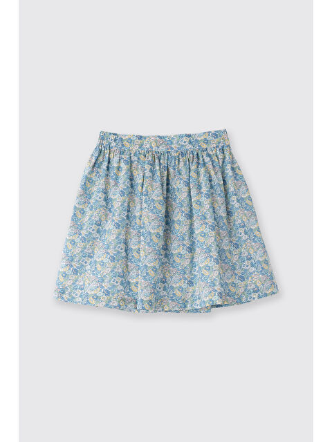 Panço Liberty Kumaş Çiçek Desenli Kız Bebek Etek - S000510576-17234