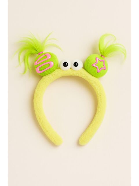 Katia And Bony Çocuk Göz Aksesuarlı Taç Sarı - S000475325-20072