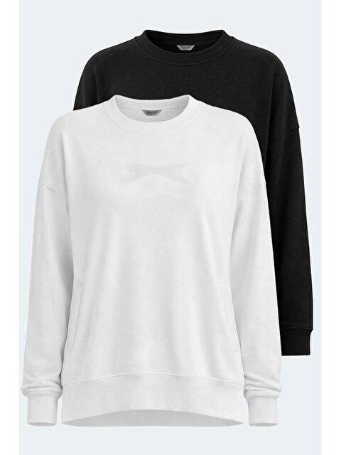 SLAZENGER VIKENTI SW 2 Lİ SET Kadın Sweatshırt