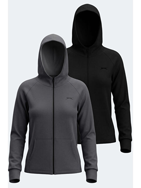SLAZENGER VASCO 2 Lİ SET Kadın Sweatshırt