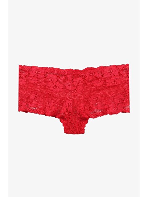 Koza İç Giyim Kadın 3'lü Dantelli Şort Boxer Külot - S000355589-5403