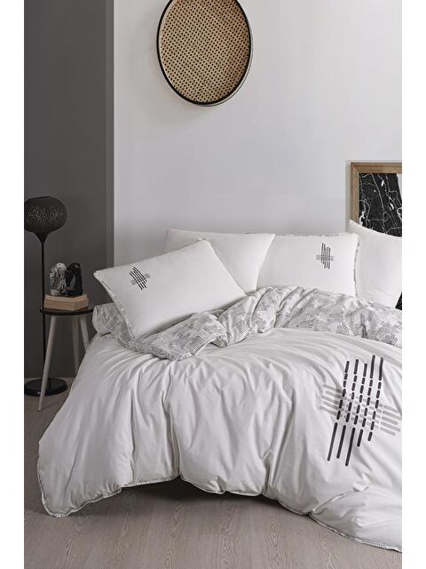 Çeyiz Diyarı Lina 6 Parça %100 Pamuk Çift Kişilik Nevresim Takımı - S000493159-23173